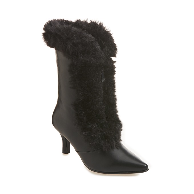 Faux Fur Trim Boot, , large