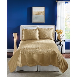 Aurelia Satin Quilt, , large