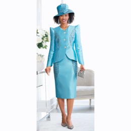 Jettie Skirt Suit, , large