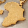Unisex Africa Pendant, , large