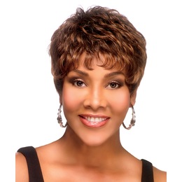 Vivica Fox Pixie Human-Hair Wig, , large