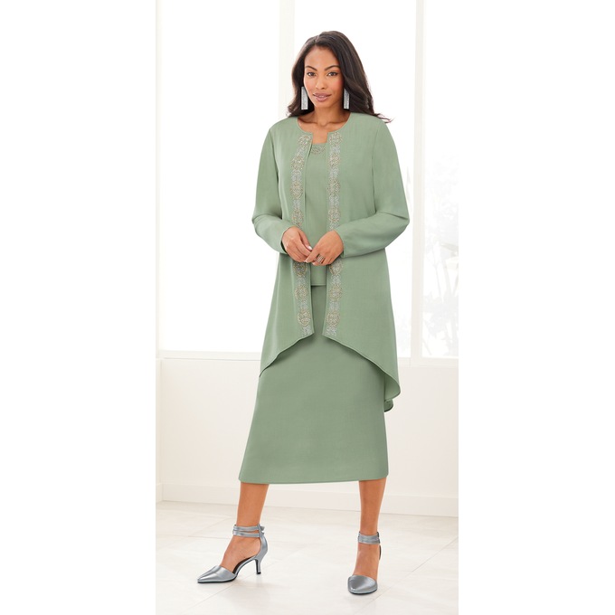 Ameeka Embellished Wardrober, , large