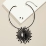Crystal Starburst Necklace & Earring Set, , large