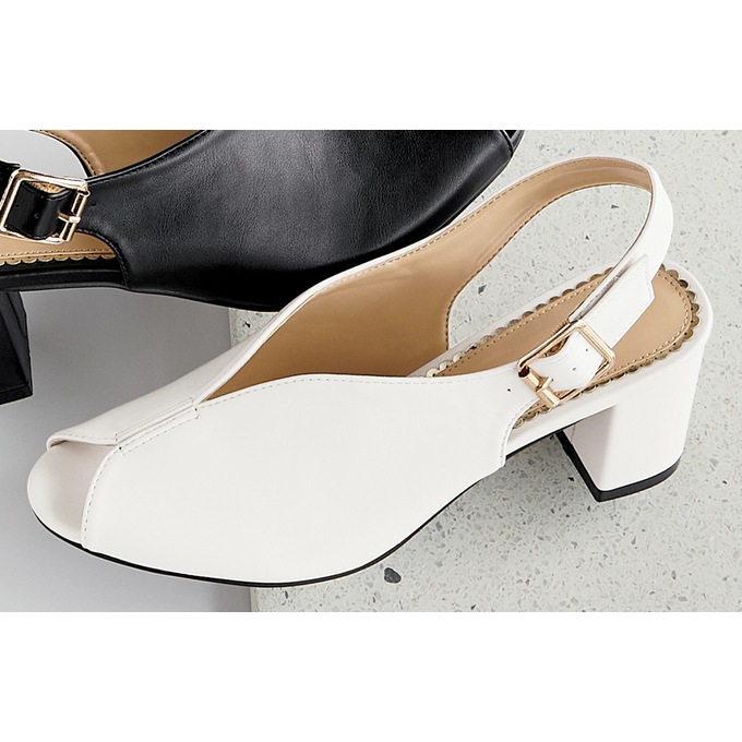 Peep Toe Slingback ASHRO