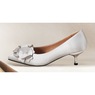 Amanda D'laurie Ruffle Kitten Heel, , large