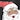 Women's Family Christmas Holiday PJ Set in Soft, Stretchy Jersey Knit, Red Santa, swatch
