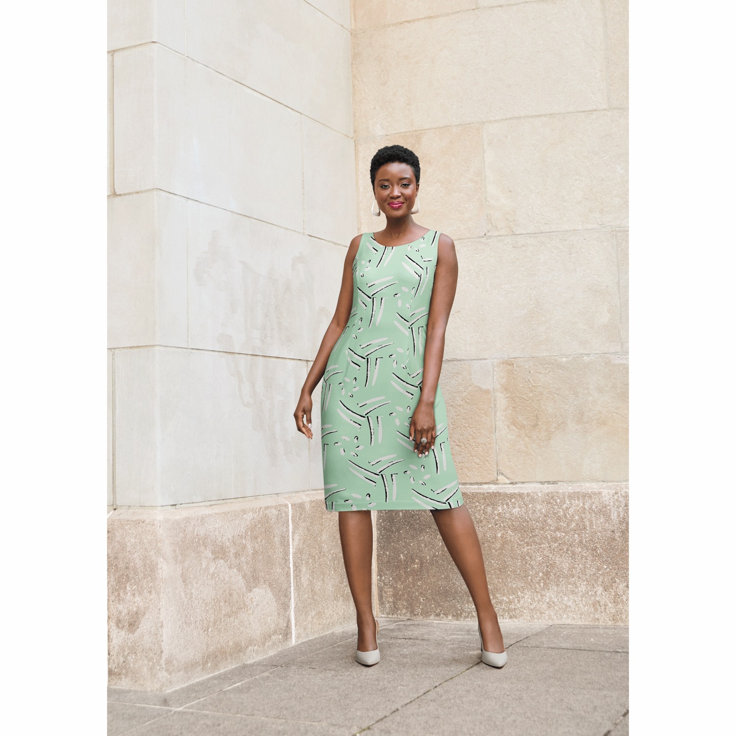 Dress with cape jacket sale