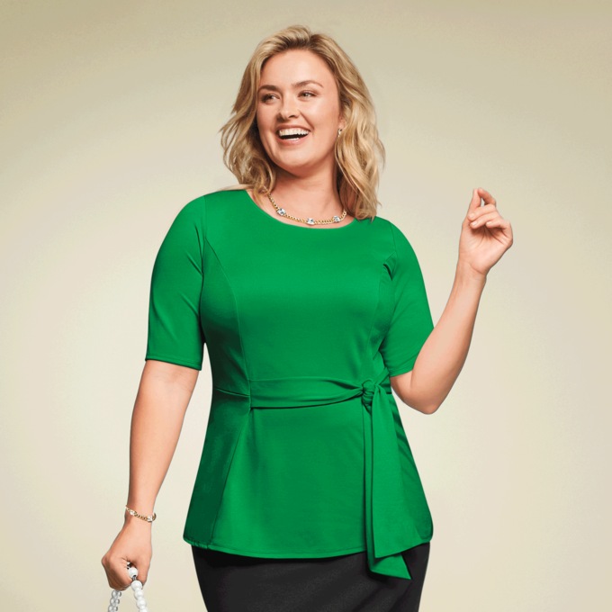 Soft Sophisticate Top, , large