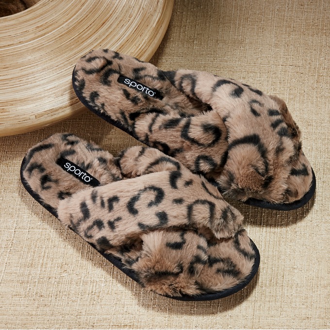 Emily Crisscross Slipper, , large
