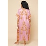Blare Long Caftan for Women, Soft Pink, large