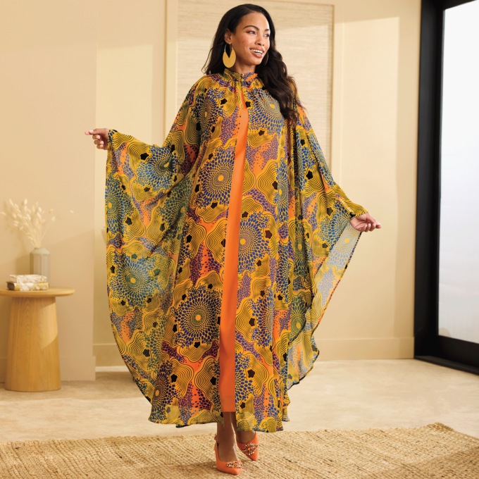 Jessie Two Print Jacket Dress, , large