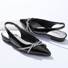 Pave Knot Slingback, , large