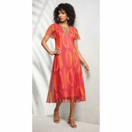 Lamila A-Line Knit Dress, , large