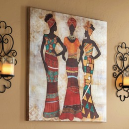 African Ladies Wall Art, , large