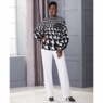 Jackie Houndstooth Pant Set, , large