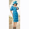 Lorinda Sheath Dress and Lorinda Hat, , large