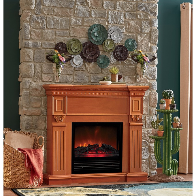 Carved Dynasty Fireplace, , large