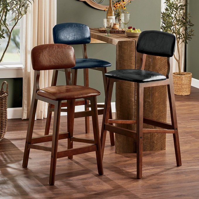 Niko 24" Counter Stool or 28" Bar Stool, , large