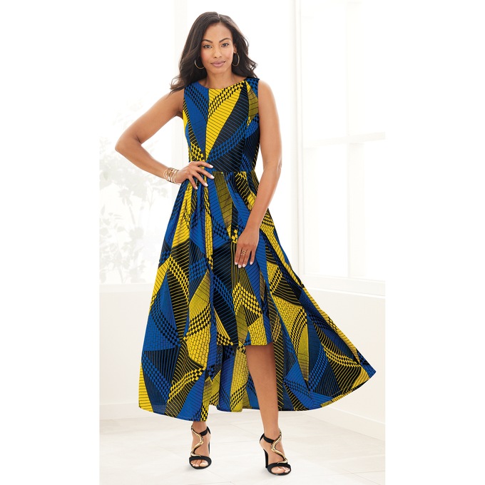 Dress with attached skirt top