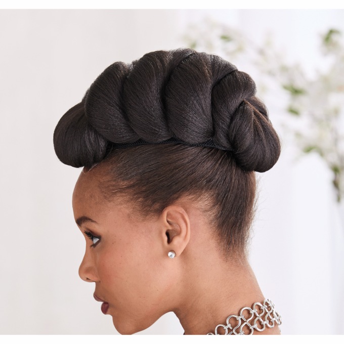 Bianca Bun, Medium Dark Brown, large