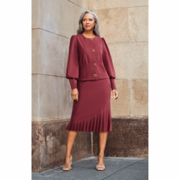 Ava Skirt Suit, , large
