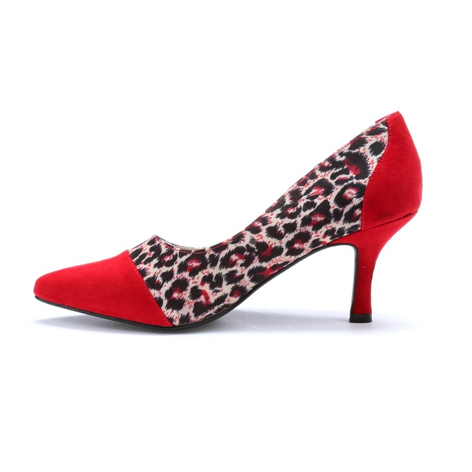 Animal Print Pump by Classique, , large