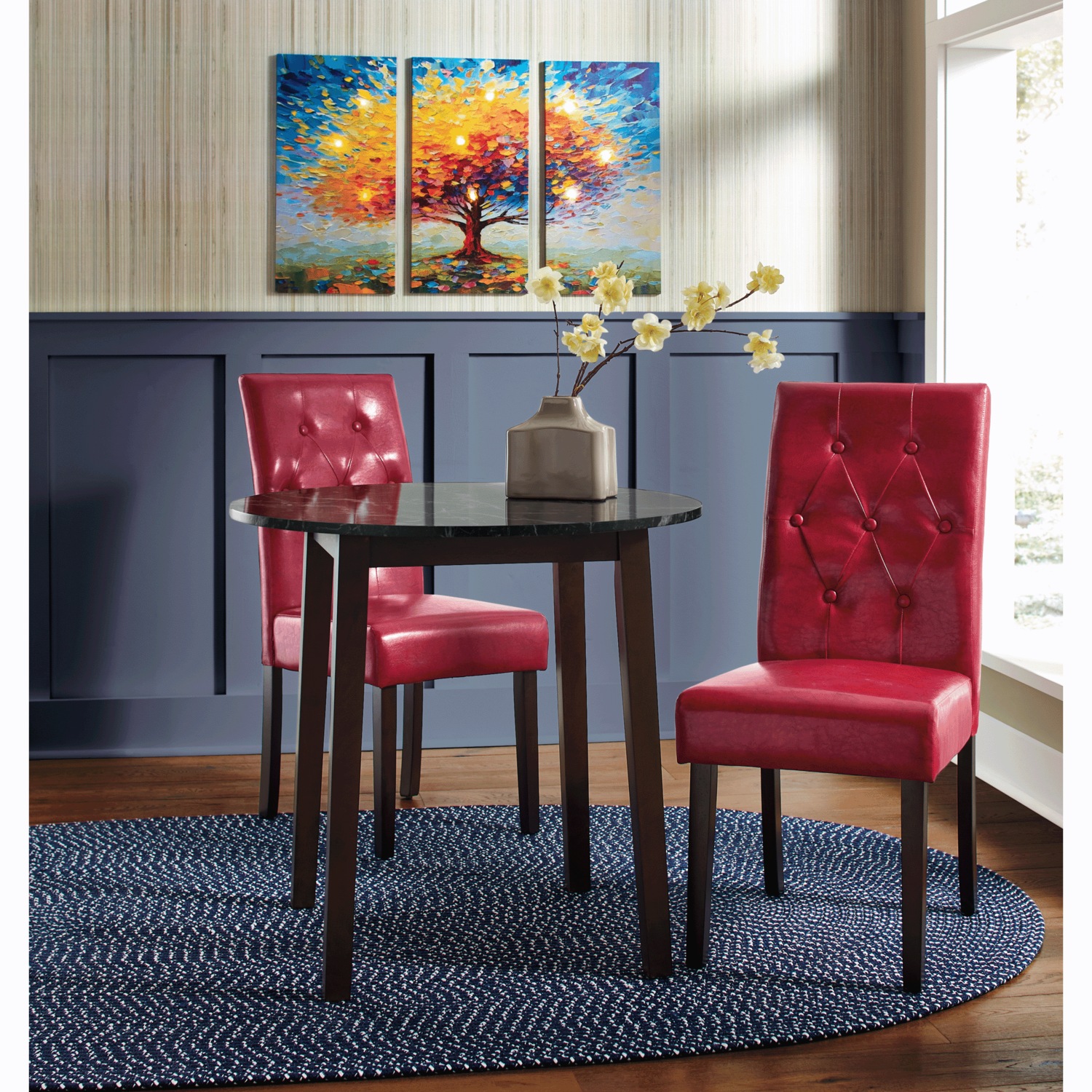 Avery Faux Marble Dining Table ASHRO