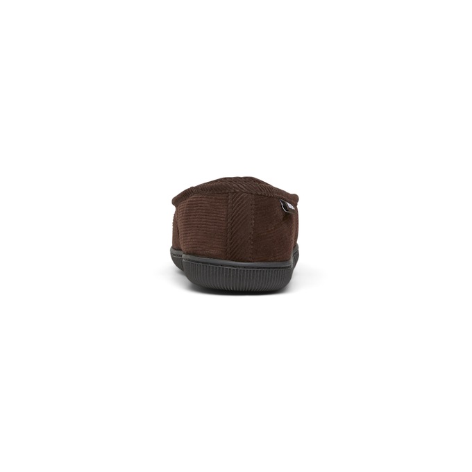 Corduroy Slipper by MUK LUKS, Brown, large