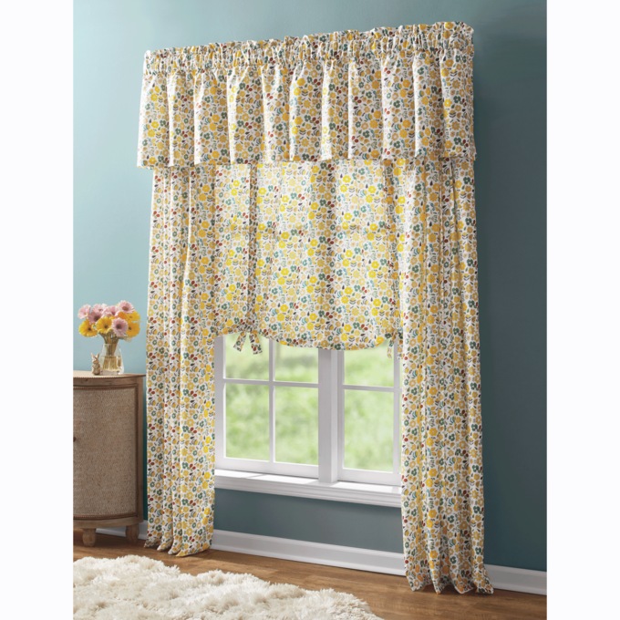 Finley Floral Window Panel, , large