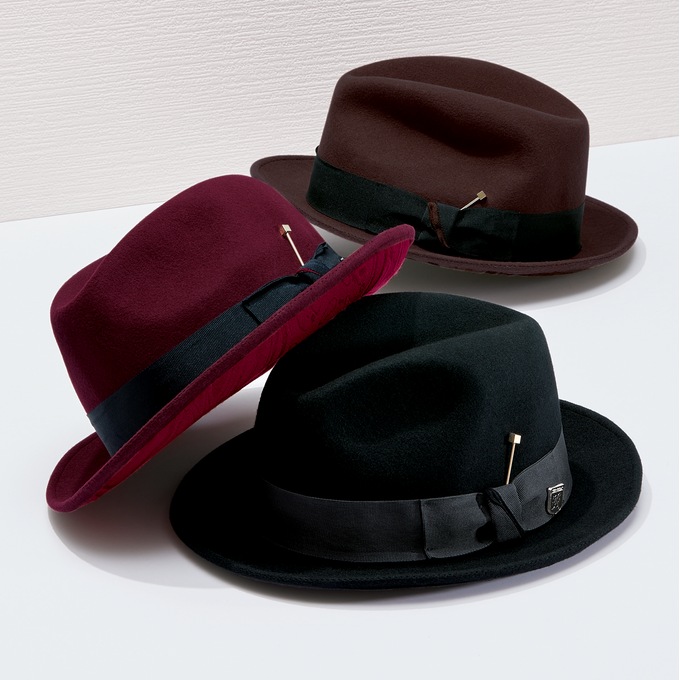 Stacy Adams Highlands Wool Fedora, , large