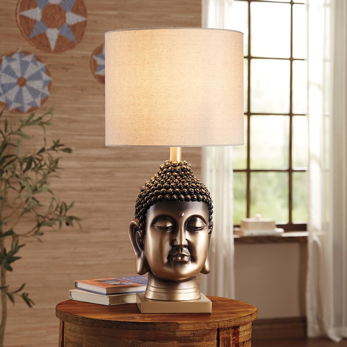 Buddha Table Lamp, , large