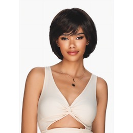 Vivica Fox Kate Human-Hair Wig, Off Black, large