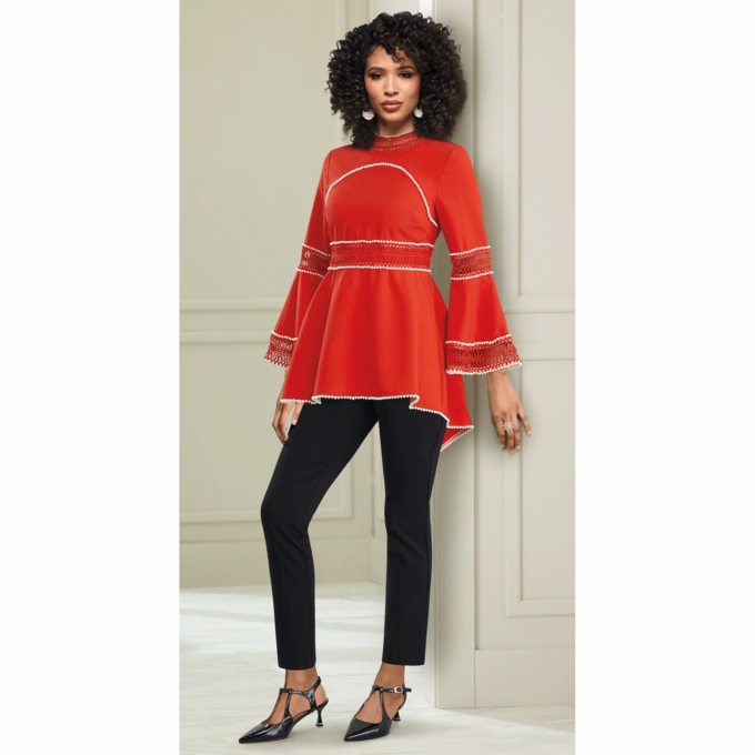 Portia Pearl Tunic, , large