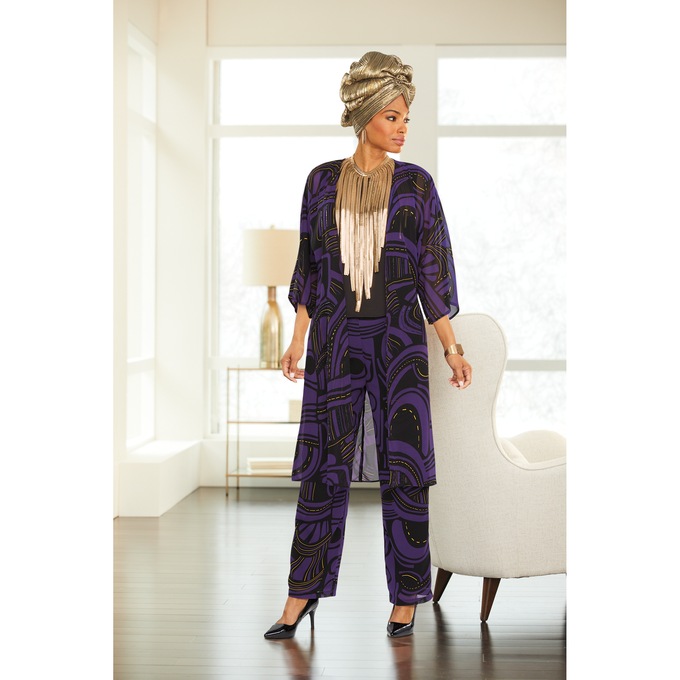 Adella Pant Set, , large