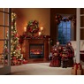 Poinsettia Christmas Wreath, , large