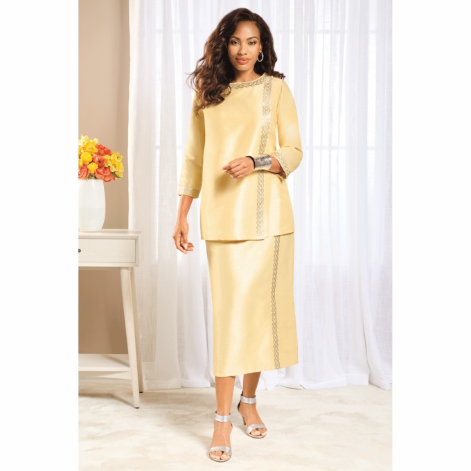 Emani 3-pc. Embroidered Wardrober, , large