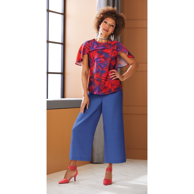 Tasha Cropped Pant, , large