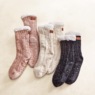 Crazy Soft Chenille Slipper Socks, , large