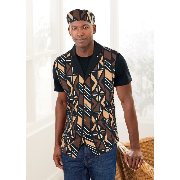 Idris Vest and Kufi, , large