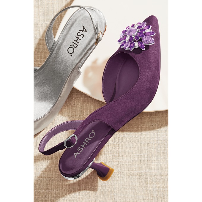 Embellished Slingback, , large