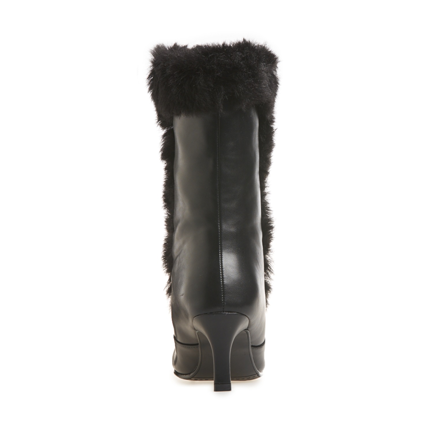 靴 FVVO fur boots Amazon.com | Popchrio Women's Faux Fur Boots Winter Warm