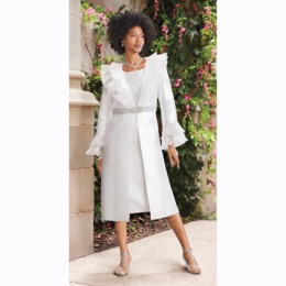 Adaeze Dramatic Jacket Dress, , large