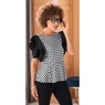 Keke Peplum Top, , large