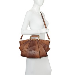 Croco Fan Bag, , large