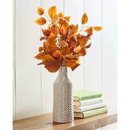 Ceramic Linear-Texture Vase, , large