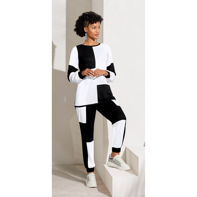 Calista Colorblock Sweatshirt & Jogger | ASHRO