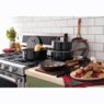 10-Piece Homestead Aluminum Cookware Set with Metallic Accents, , large