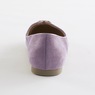 The Classique Keyhole Faux-Suede Flat for Women with Rhinestone Accent, , large