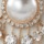 Faux Pearl Goldtone