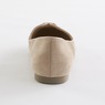 The Classique Keyhole Faux-Suede Flat for Women with Rhinestone Accent, , large